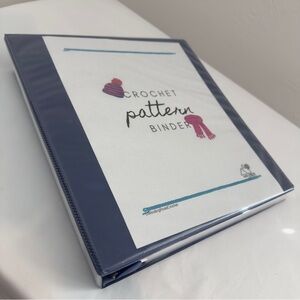 Crochet Project Binder With Over 40 Patterns
